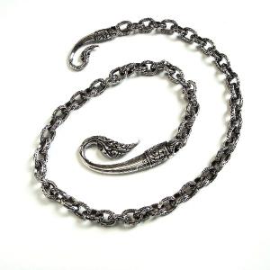 ZOCALO ソカロ　ドラゴン・ウォレットチェーン Dragon Cylinder Wallet Chain : (60cm)｜ドラゴン・シリンダー