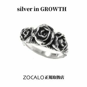 ZOCALO（ソカロ） ローズ・リング ・タイプ1 (シルバー950製) ZZTRS