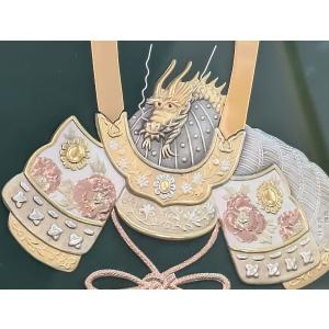 純銀製 節句 兜 レリーフ6号の詳細画像1