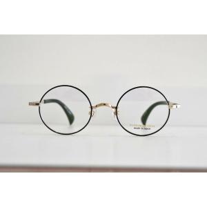 NOVA　HAND MADE　メガネフレーム　ラウンド　ブラック　国産品　日本製