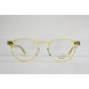 NOVA メガネフレーム　セルロイド　クリアイエロー　OS-4032