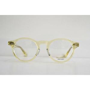 NOVA メガネフレーム　セルロイド　クリアイエロー　OS-4033