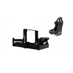 Trak Racer TR1605 アルミ製レーシングコックピット ブラック