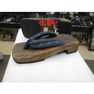 男下駄 メンズ下駄 焼き桐ソフト下駄 トンボ柄...の詳細画像3