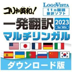 コリャ英和！一発翻訳 2023 for Win マルチリンガル [Windows用]