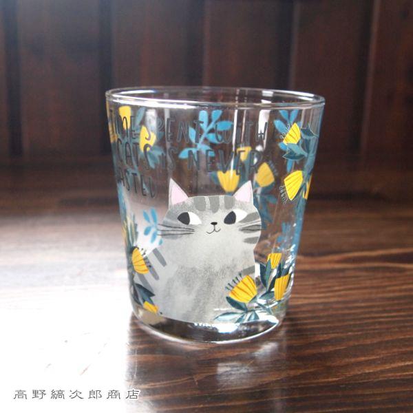 タンブラー Time SPENT with CATS ネコグラス キャット 猫 コップ 食器 F