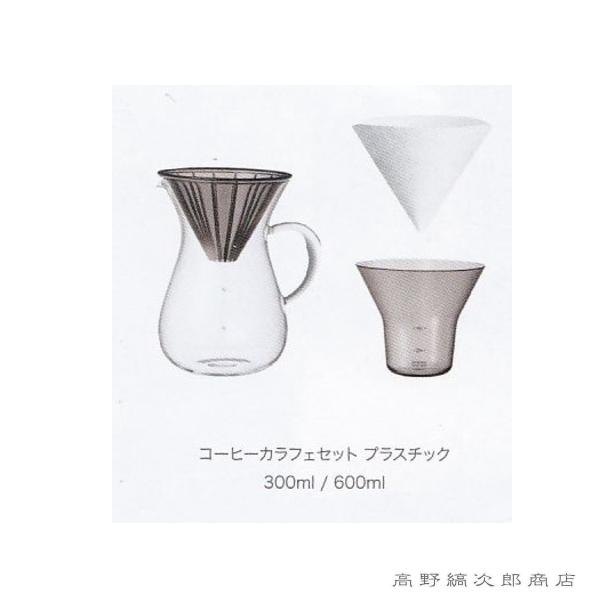 アウトレット! キントー SCS-04-CC-PL コーヒーカラフェセット600ml プラスチック ...