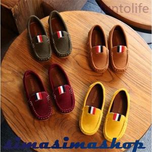 即発子供PUレザー靴キッズシューズスウェードフォーマルシンプルPU革キッズ靴カジュアル靴女の子男の子男女兼用