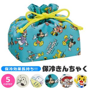 スケーター skater バッグ 巾着 保温 保冷 クーラーバッグ ランチバッグ 保冷ランチ巾着 保冷巾着 内側PVC 冷たさ長持ち 洗える 2点以上で