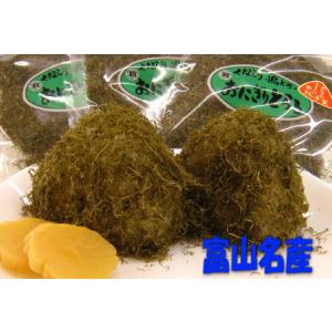特選黒とろろ昆布　　富山では黒とろろ昆布おにぎりをコンビニでも売っています