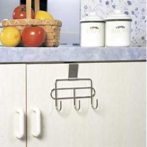 スマートフック ３連 スマートハング 18-8ステンレス 日本製 キッチン シンク下 収納 シンク扉...