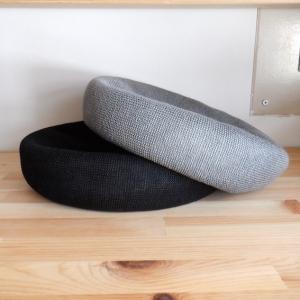 DECHO デコー LINEN KNIT BERET リネンニットベレー 2 colors 4-3SD24｜simonsandco