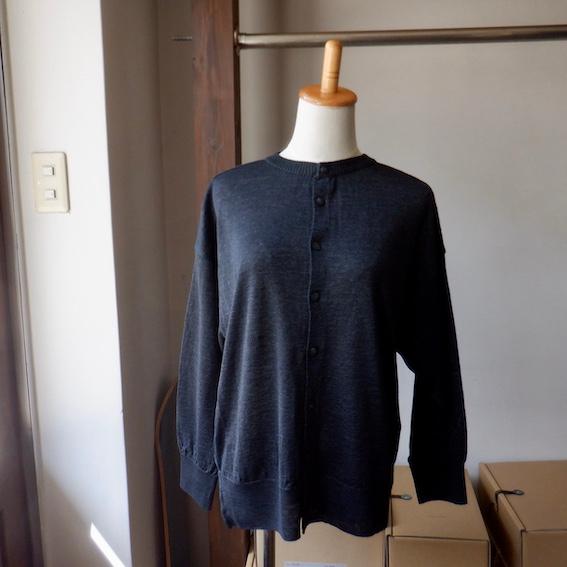 【再入荷】NARU(ナル) サフィランリネン ２WAYニットカーディガン 655750 charco...