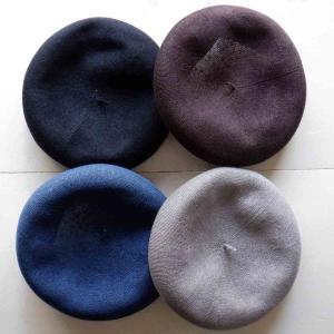 【SALE】DECHO デコー LINEN KNIT BERET リネンニットベレー 4 colors 4-4SD20｜simonsandco