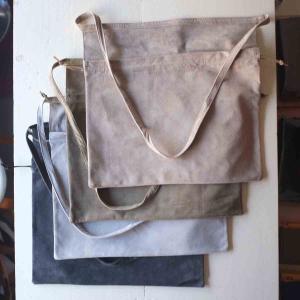 バッグ Hender Scheme Recycled felt hole bag Hender Scheme Recycled felt hole bag small ミックスグレー