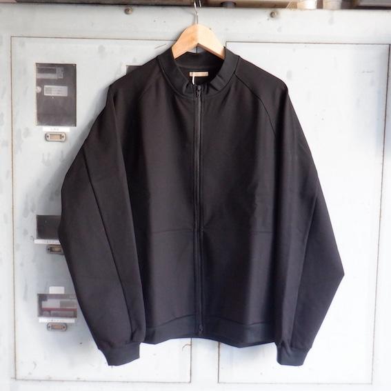 【期間限定ポイント5倍】LA MOND. ラモンド STAND NECK SILKY BLOUSON...