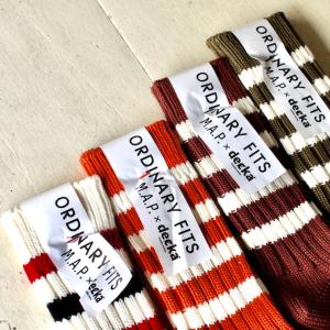 Ordinary fits オーディナリーフィッツ "M.A.P" Heavy weight socks 4 colors OF-G-023｜simonsandco