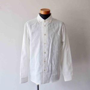 【SALE】Re made in tokyo japan アールイー Linen Canvas Split Raglan Shirt リネンキャンバススプリットラグランシャツ｜simonsandco