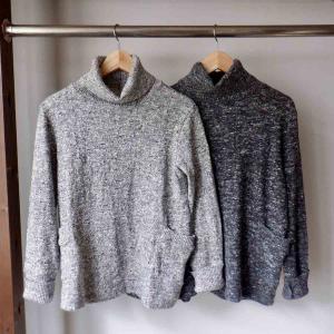 【期間限定ポイント10倍】SARAXJIJI サラジジ slub cotton turtle neck PU スラブコットンタートルネックプルオーヴァー 2 colors PU54｜simonsandco