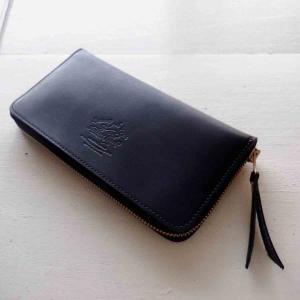 The Superior Labor シュペリオールレイバー zip long wallet ジップロングウォレット black SL224｜simonsandco