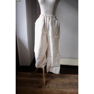 YAMMA ヤンマ産業 会津木綿 キュロットパンツ acr-pt 縞 5 colors