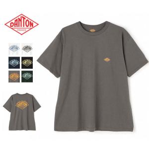 【カートに入れるクーポン】DANTON ダントン 新品 半袖Tシャツ トップス ストライプ柄 夏　カップル　ペアルック