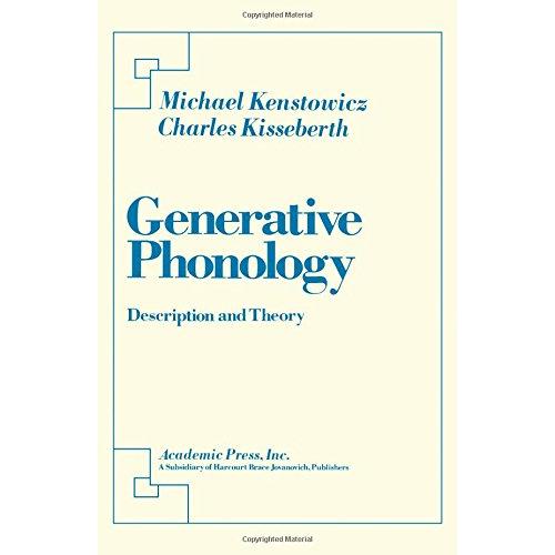 Generative Phonology Description and Theory(中古品)