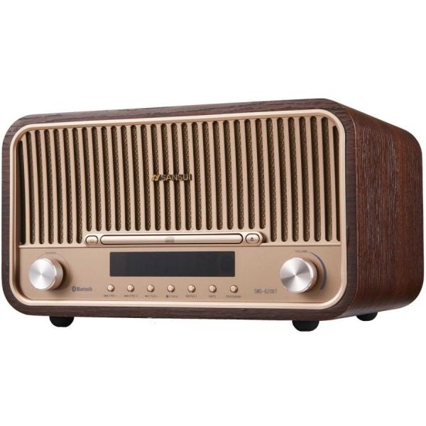 SANSUI サンスイ SMS-820BT Bluetooth 対応 CD ステレオシステム Hi-...