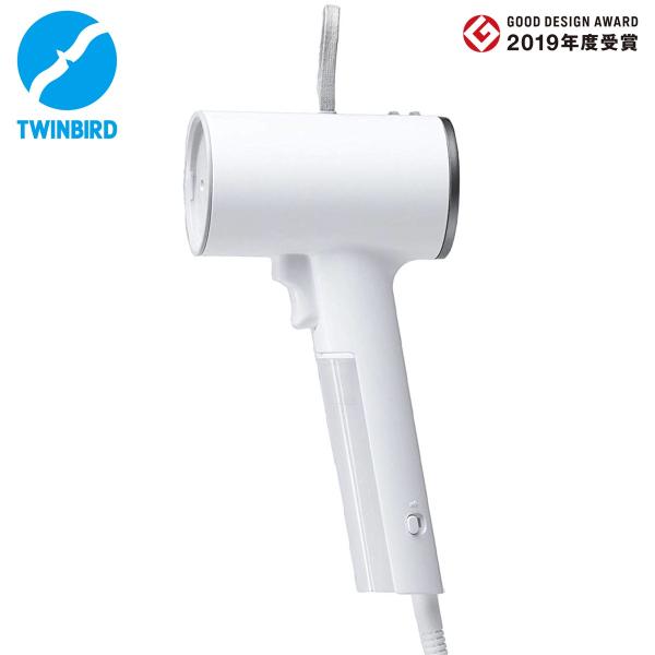 ツインバード SA-D096W ハンディースチーマー ホワイト 衣類スチーマー  TWINBIRD ...