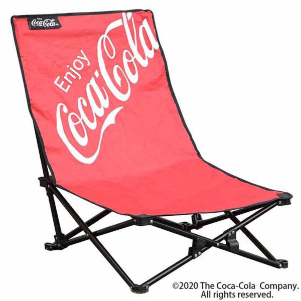 ドウシシャ CC19-10JR コカ・コーラ ビーチローチェア レッド (10)