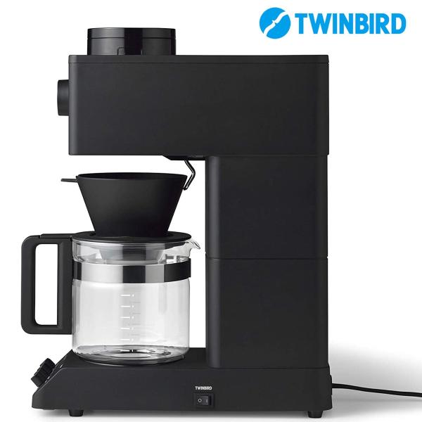 ツインバード CM-D465B 全自動 コーヒーメーカー 6カップ用 900ml  TWINBIRD...