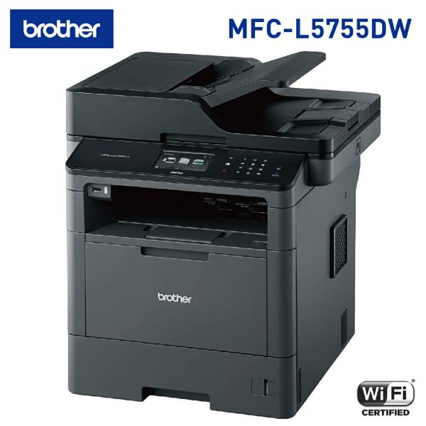 Brother MFC-L5755DW 複合機 レーザープリンター A4 モノクロ 白黒 40PPM...