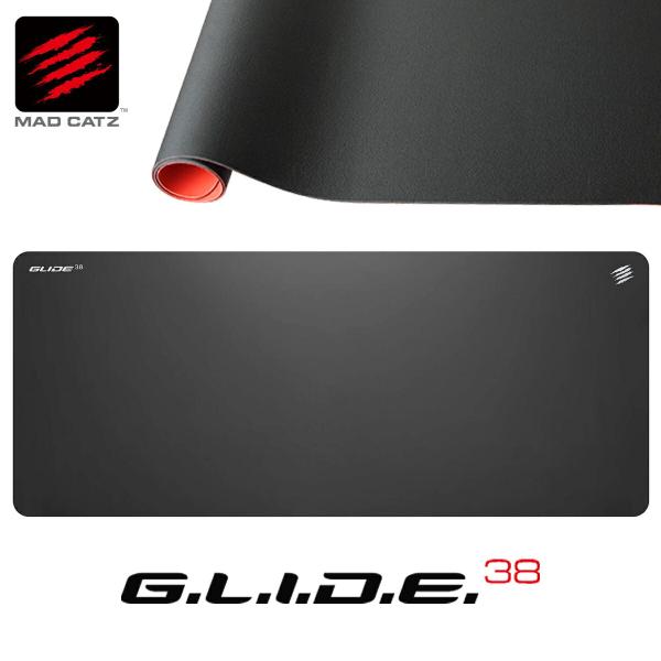 Mad Catz G.L.I.D.E 38 ゲーミング マウスパッド SGSSNS38BL000-0...