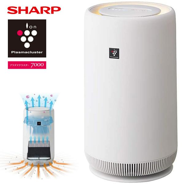SHARP FU-NC01 小型 空気清浄機 プラズマクラスター 7000 スタンダード 6畳 ナイ...