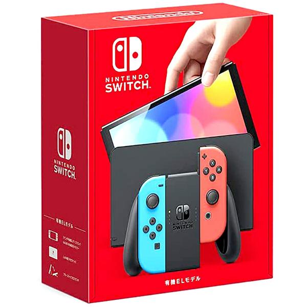 Nintendo Switch 有機EL ネオンブルー OLED Joy-Con L R 任天堂 ス...