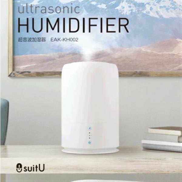 suitU EAK-KH002 卓上 超音波加湿器 1.5L スチーム 霧 オートモード 自動運転 ...