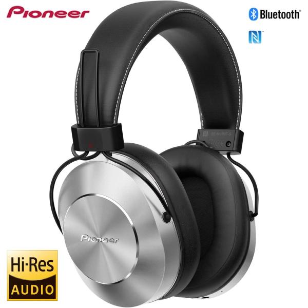 Pioneer SE-MS7BT-S Bluetooth ヘッドホンシルバー SE-MS7BT St...