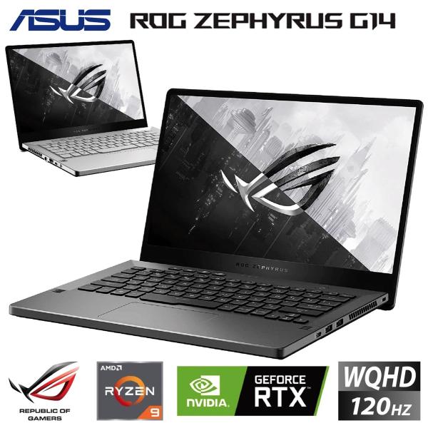 ASUS ROG Zephyrus G14 G14 GA401QM ゲーミング ノートパソコン Ry...
