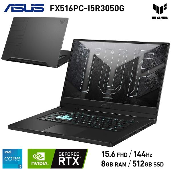 ASUS FX516PC-I5R3050G TUF Dash Core i5-11300H 日本語キ...