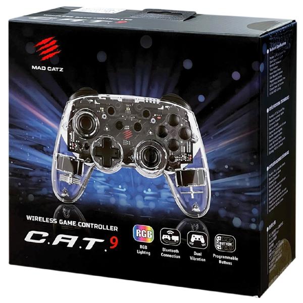 Mad Catz C.A.T.9 ワイヤレス ゲーミング コントローラー  x2ボタン マッドキャッ...