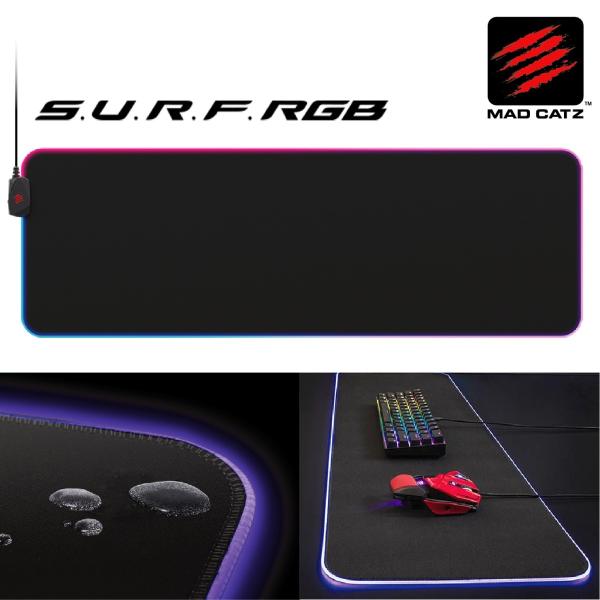 Mad Catz S.U.R.F. RGB ゲーミング マウスパッド マッドキャッツ MADCATZ...