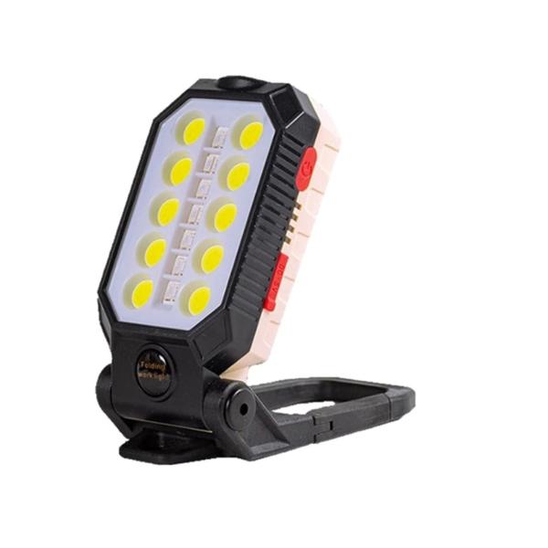 TRM-WL004 LED ワークライト 防水 IPX6 カラビナフック マグネット USB 充電式...