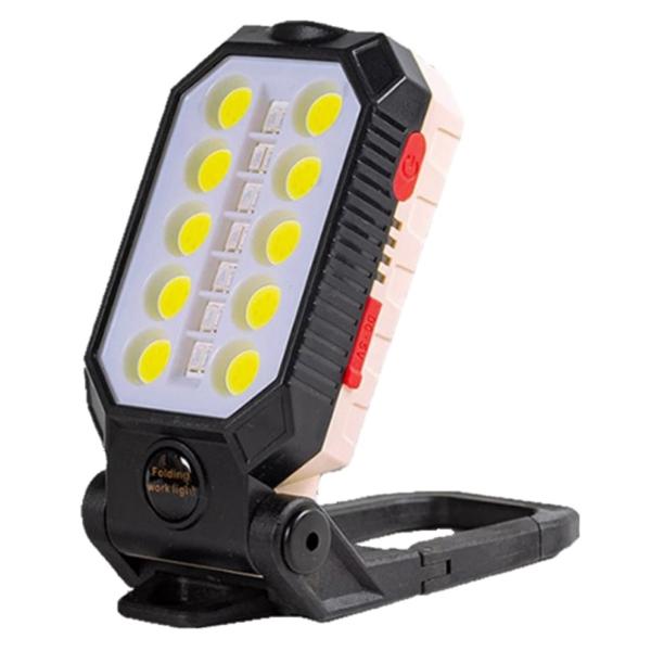 TRM-WL005 LED ワークライト 防水 IPX6 カラビナフック マグネット USB 充電式...