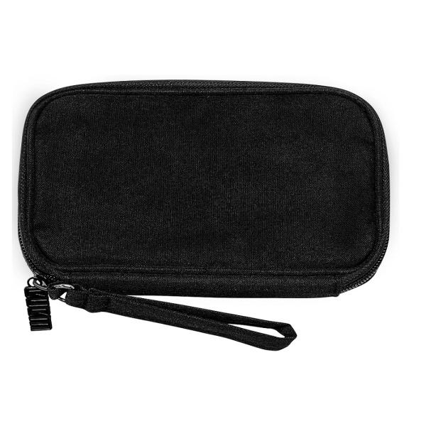 TR-PCH003 ガジェット 収納ポーチ ブラック 黒 ナイロン スマートフォン ケーブル モバイ...