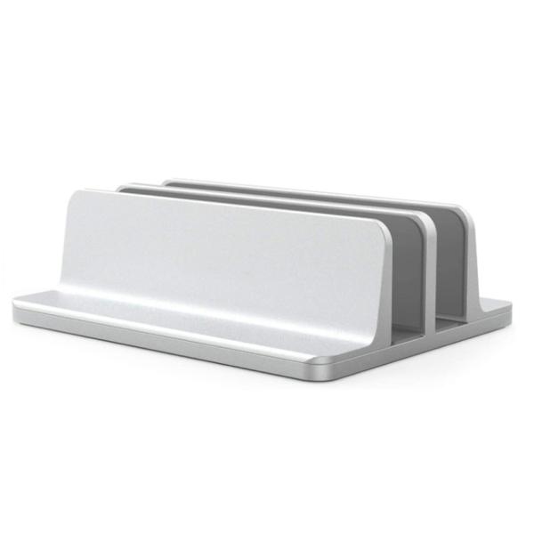 TR-TS002 ノートパソコン タブレット スタンド アルミ合金製 縦置き 2台用 タブレットホル...