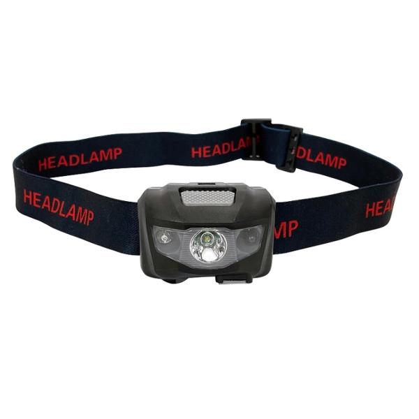 TRM-HD002 ヘッドライト タッチレスセンサー 搭載 LED USB充電式 赤外線センサー ヘ...