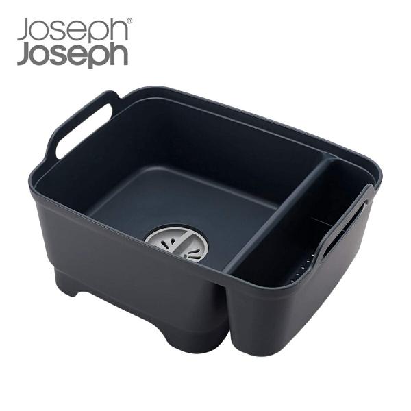 Joseph Joseph 85138 ウォッシュ&amp;ドレイン ストアグレー グレー 洗い桶 洗いおけ...
