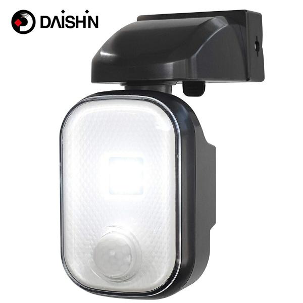 大進 DLC-1T100 充電式 センサーライト 1灯式 150ルーメン LED USB充電式  昼...