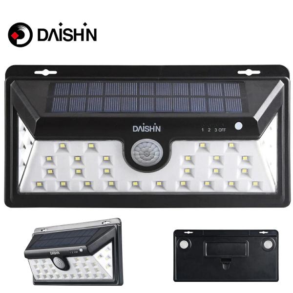 大進 DLS-WL005 広角 ソーラー ウォールライト 500ルーメン LED コンセント不要 D...