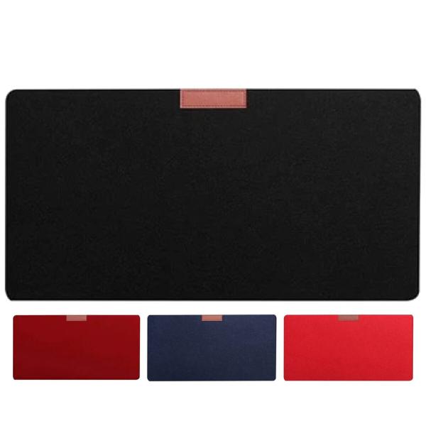 TR-FM001-BK フェルトデスクマット 大型 デスクマット マウスパッド マット フェルト (...